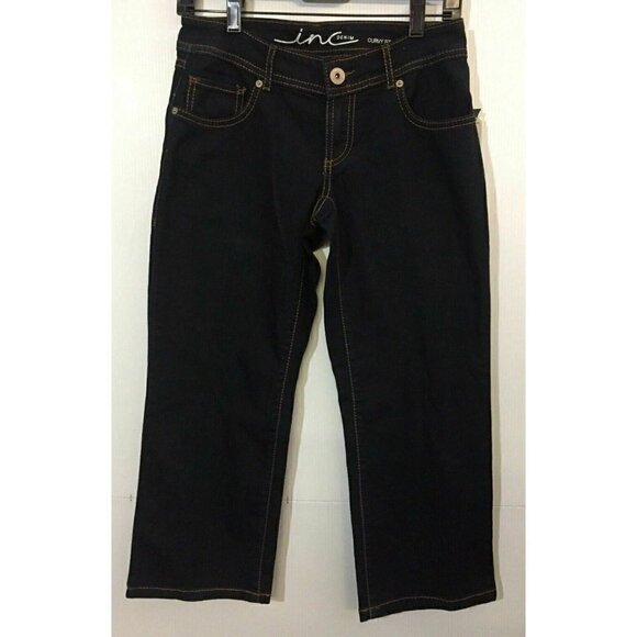 INC International Concepts Denim - INC International Concepts Womens Indigo Denim Cur